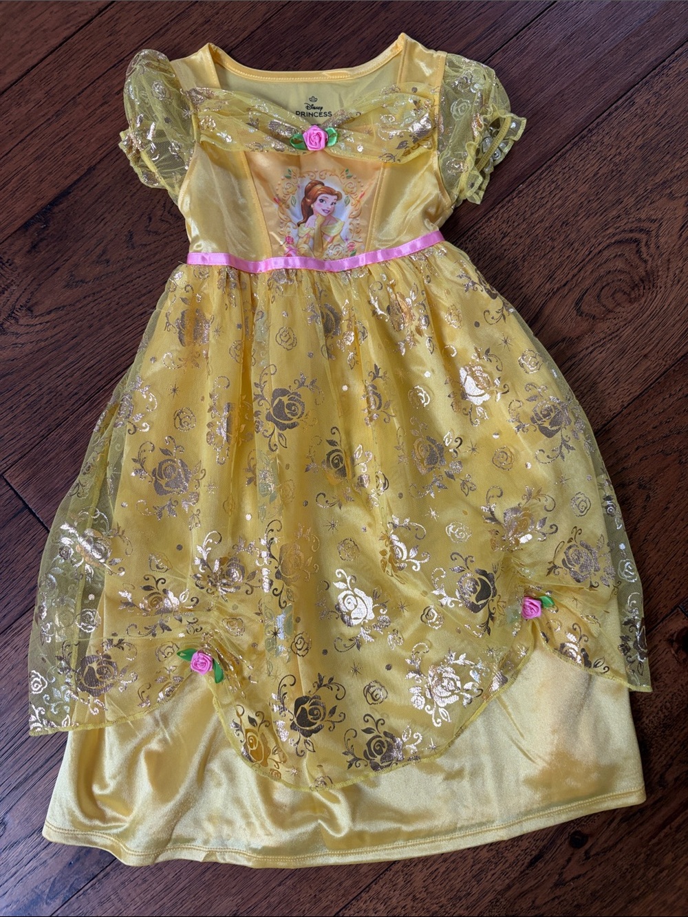 Disney Belle Yellow Princess Dress